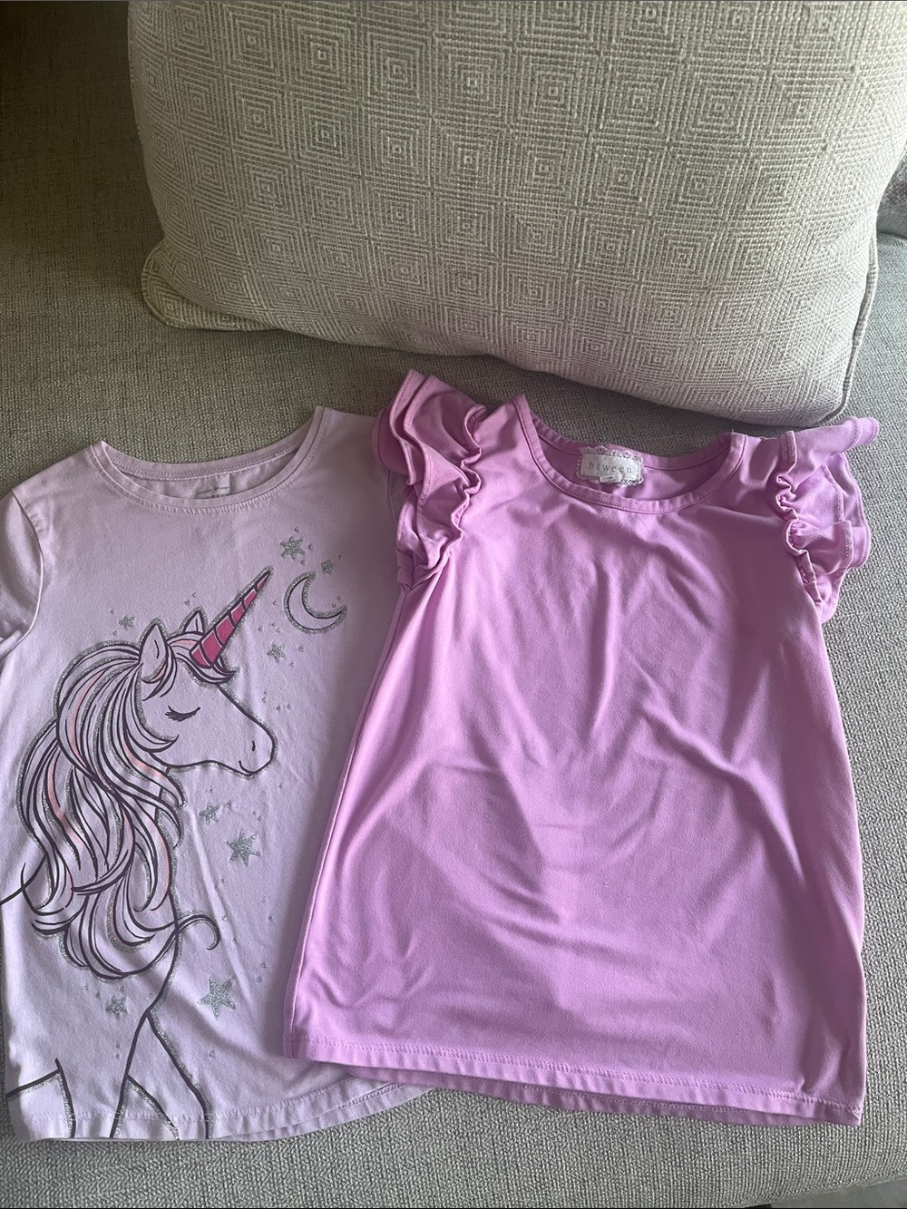 2 size 7 tee shirts